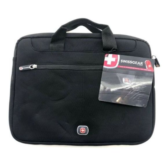 Wenger 67728301 Resolution Sleeve – Custodia Per Notebook 13 Pollici (MacBook/Ultrabook), Nera, Con Tasca Frontale E Doppia Maniglia